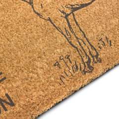 NEW! DJEMF Keep Calm coconut coir welcome mat