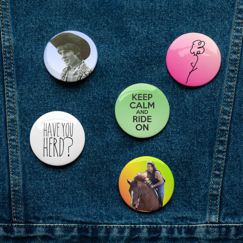 NEW! DJEMF "Along Came Jones" pin set