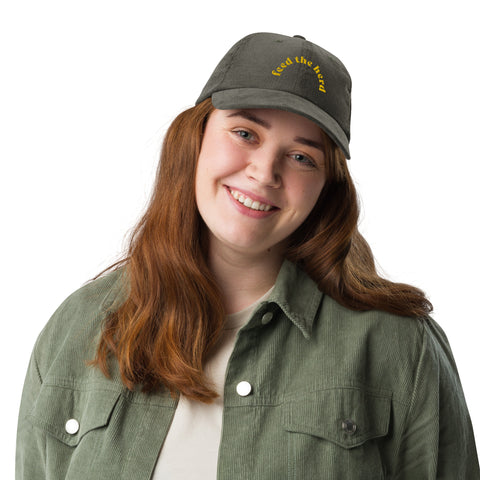 NEW! Vintage-inspired DJEMF corduroy ranch cap