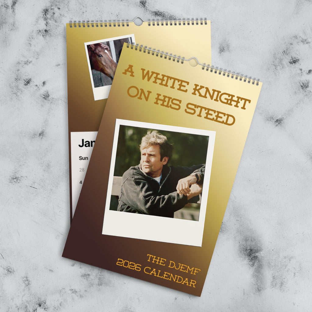 NEW! 2026 Davy Jones DJEMF wall calendar